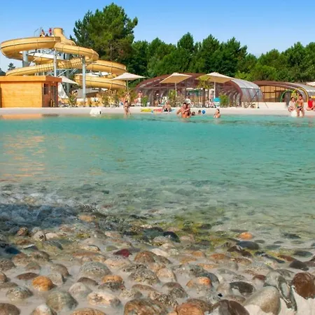 Chalet Camping 5 Etoiles Landes Kemping Lit-et-Mixe